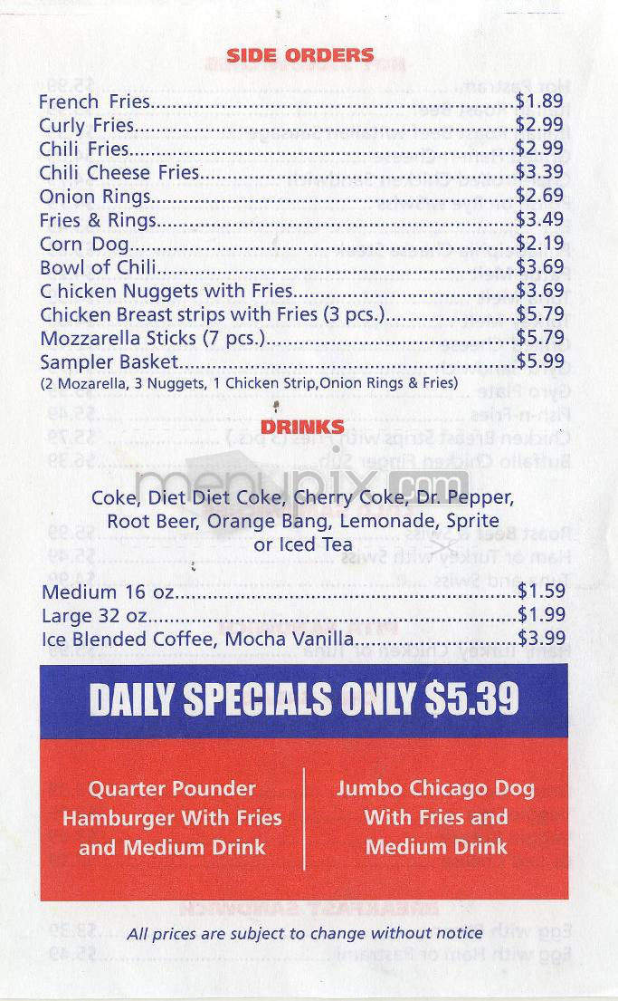 QT Chicago Dogs - Northridge, CA menu_pic