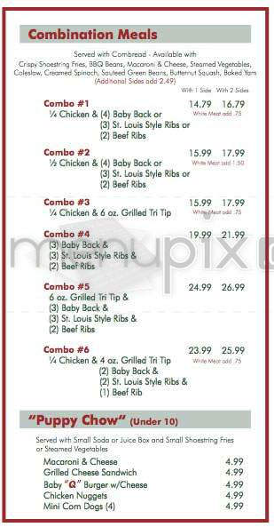 Quincy's Barbecue - Encino, CA menu_pic