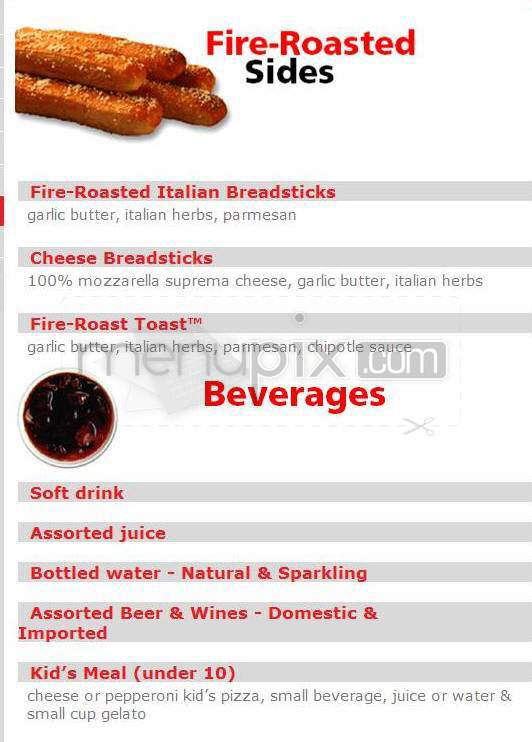 Red Brick Pizza - Pasadena, CA menu_pic