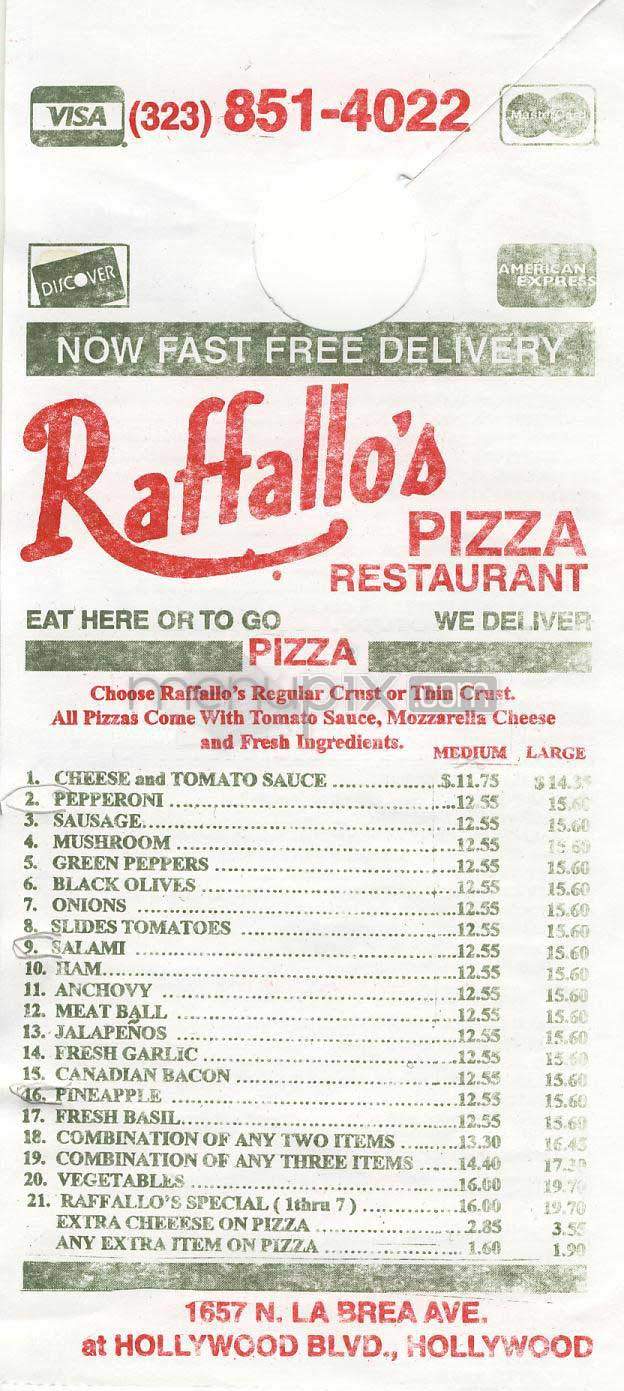 /201982/Raffallos-Pizza-Los-Angeles-CA - Los Angeles, CA