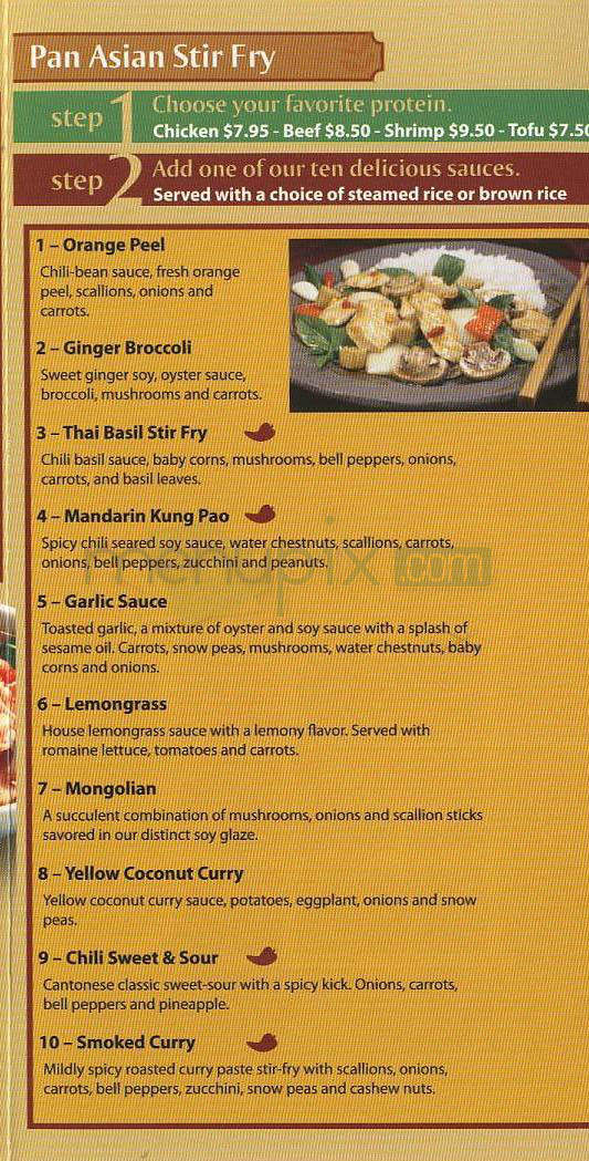 Red Sesame - Manhattan Beach, CA menu_pic