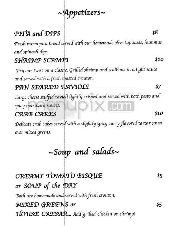 Renee's Courtyard Cafe - Santa Monica, CA menu_pic