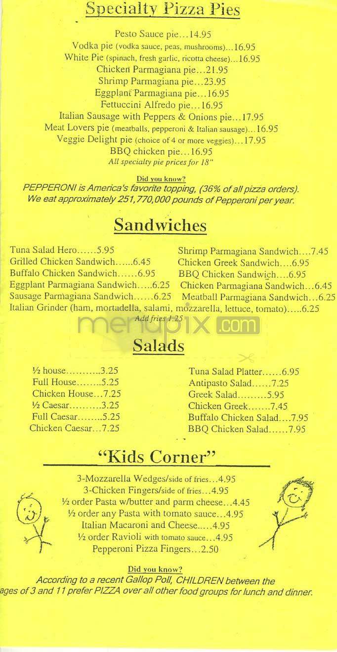 Rocco's - Los Angeles, CA menu_pic