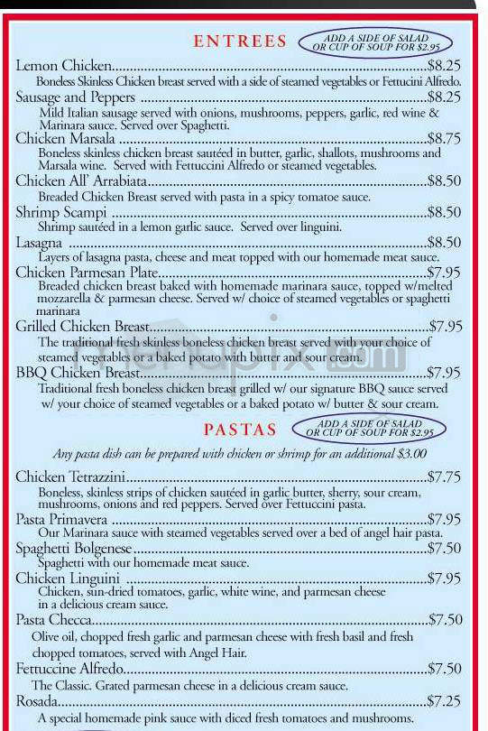 Roni's Diner - Beverly Hills, CA menu_pic