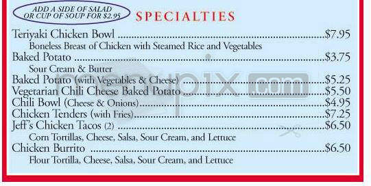 Roni's Diner - Beverly Hills, CA menu_pic