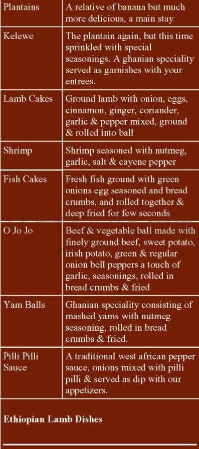 Rosalind's - Los Angeles, CA menu_pic