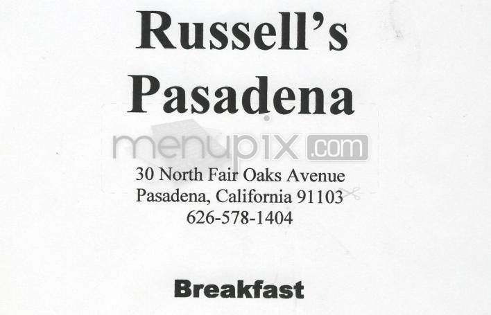 /203787/Russells-Pasadena-Pasadena-CA - Pasadena, CA