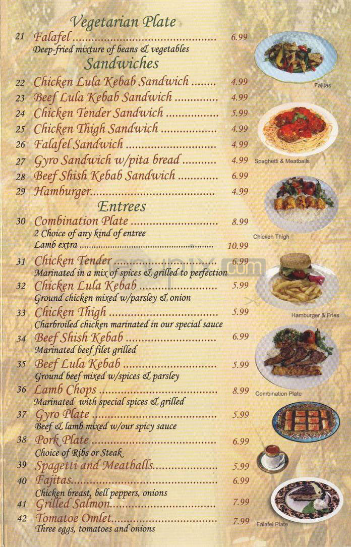 Royal Garden - North Hollywood, CA menu_pic