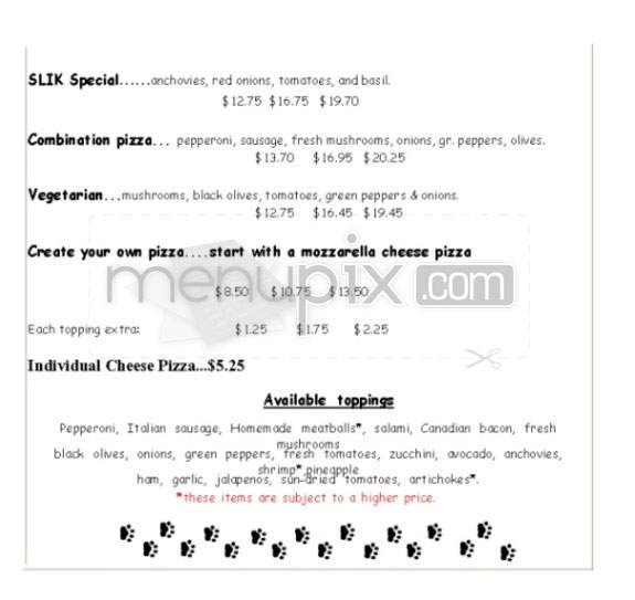 South Lake Italian Kitchen - Pasadena, CA menu_pic