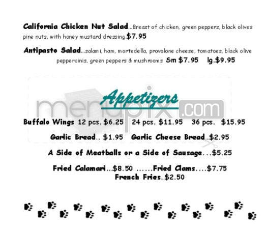 South Lake Italian Kitchen - Pasadena, CA menu_pic