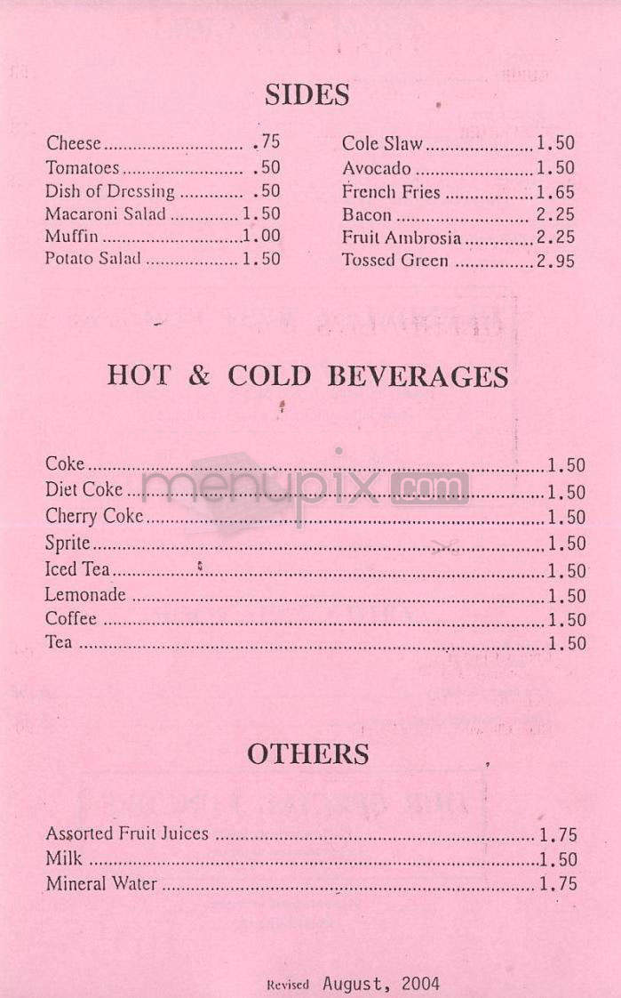 The San Marino Cafe - Glendale, CA menu_pic