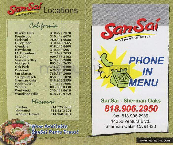 /200358/SanSai-Sherman-Oaks-CA - Sherman Oaks, CA