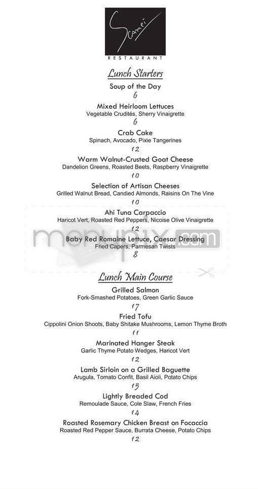 Scampi - Pasadena, CA menu_pic
