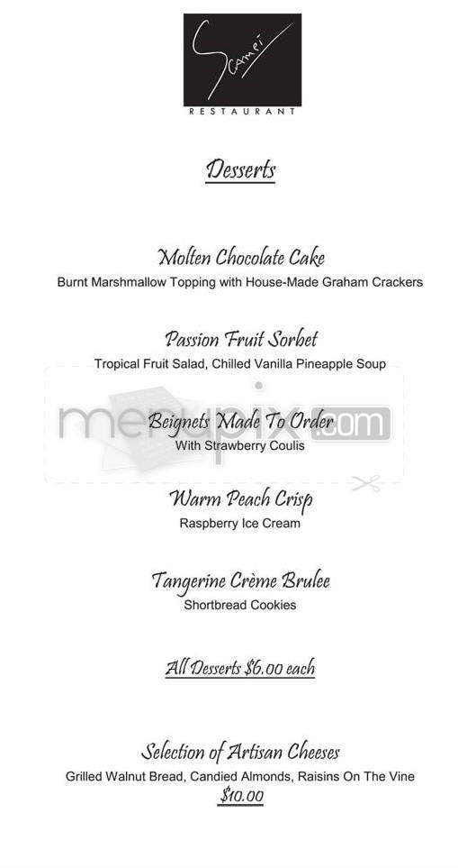 Scampi - Pasadena, CA menu_pic