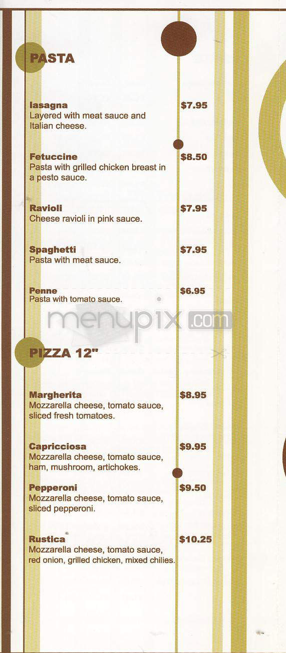 Sidewalk Cafe - Burbank, CA menu_pic