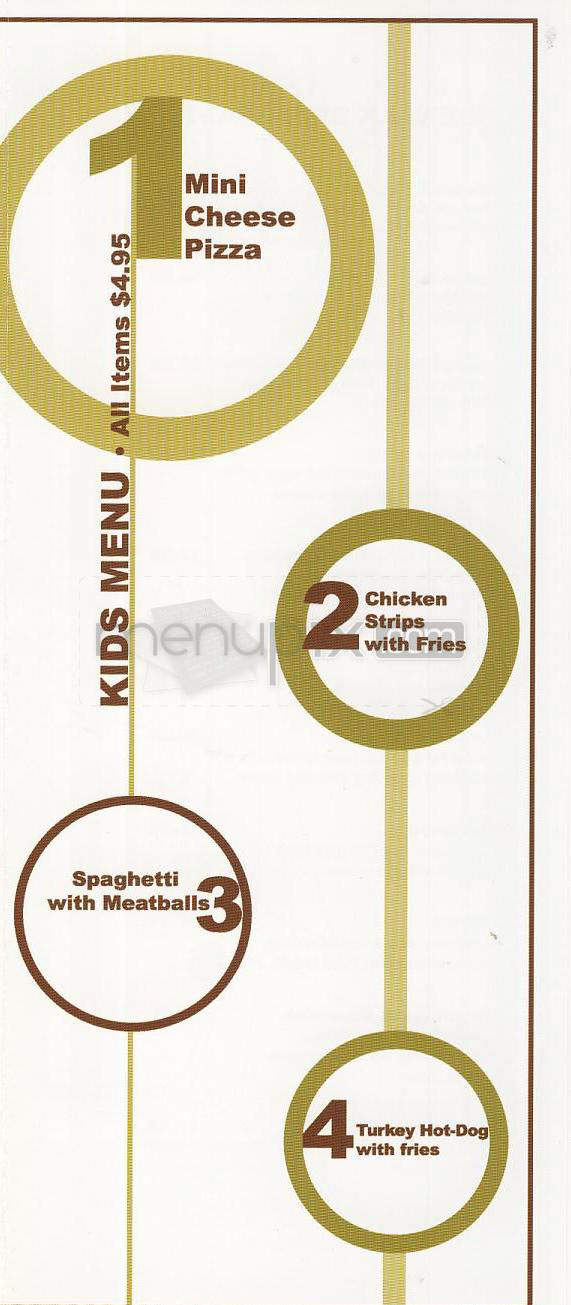 Sidewalk Cafe - Burbank, CA menu_pic