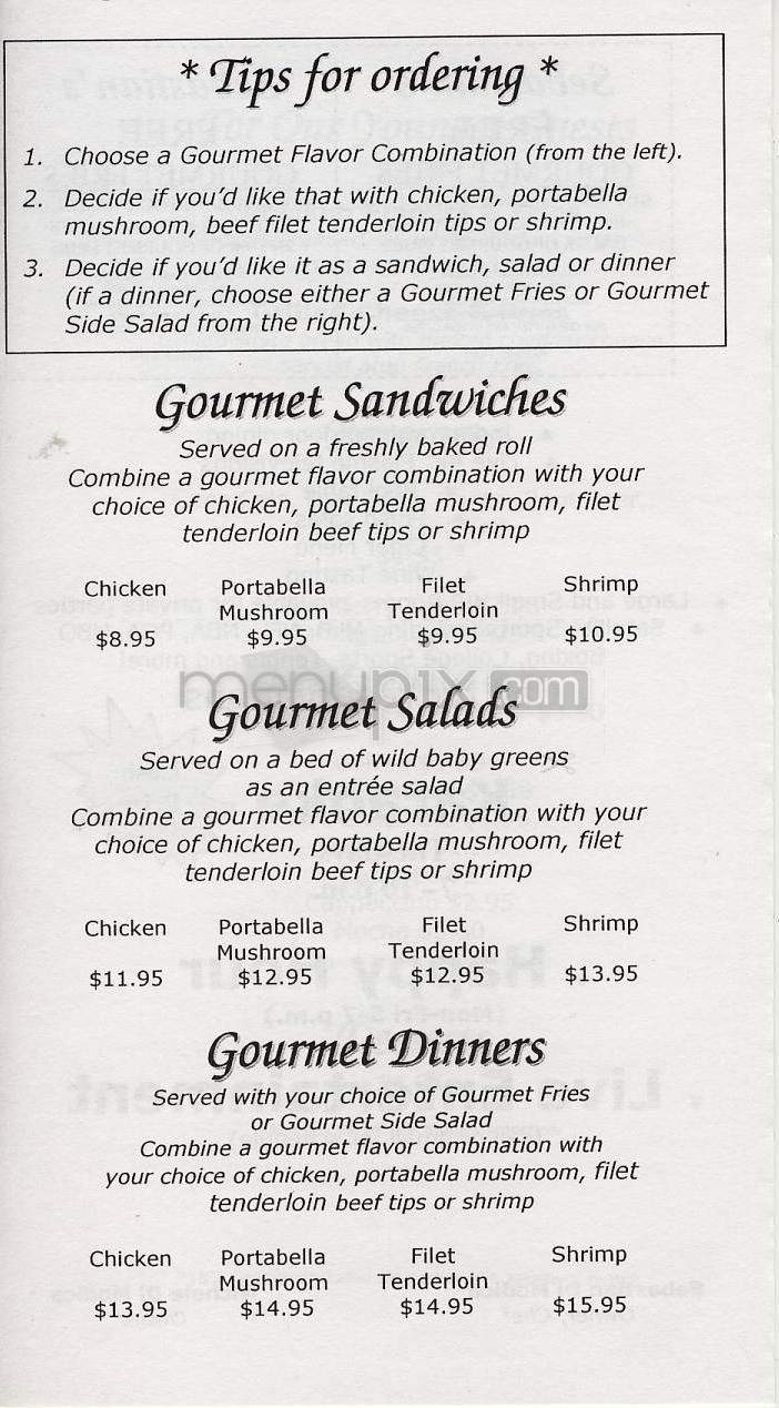 Sebastian's - Toluca Lake, CA menu_pic
