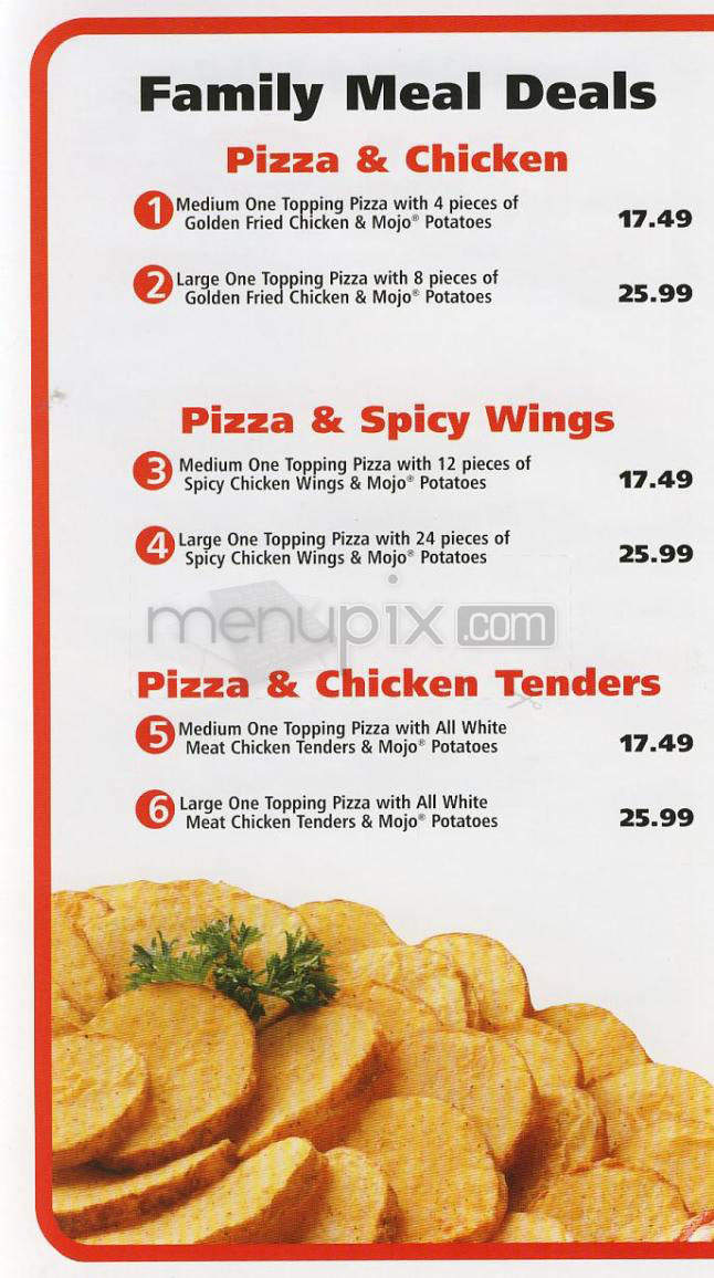 Shakey's - Los Angeles, CA menu_pic