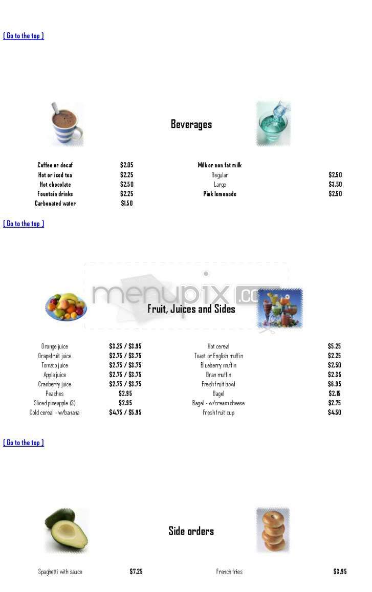 Silver Spoon - Cambridge, ON menu_pic