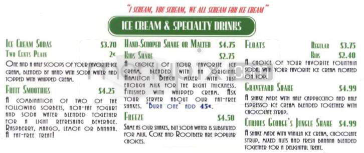 Soda Jerks - Pasadena, CA menu_pic