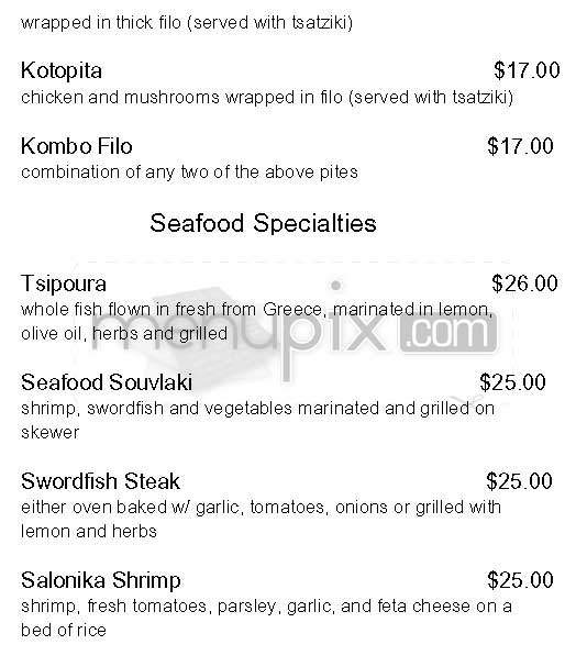Sofi - Los Angeles, CA menu_pic