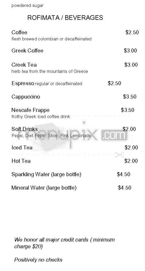 Sofi - Los Angeles, CA menu_pic