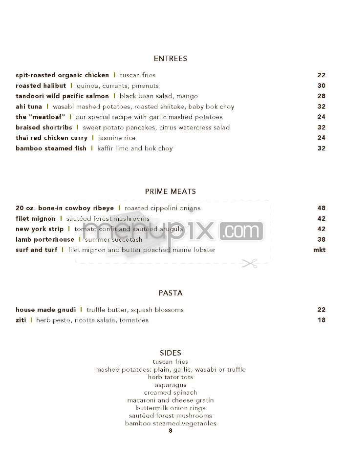 Simon LA - Los Angeles, CA menu_pic