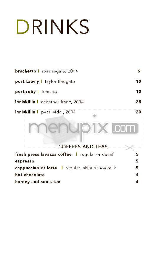 Simon LA - Los Angeles, CA menu_pic