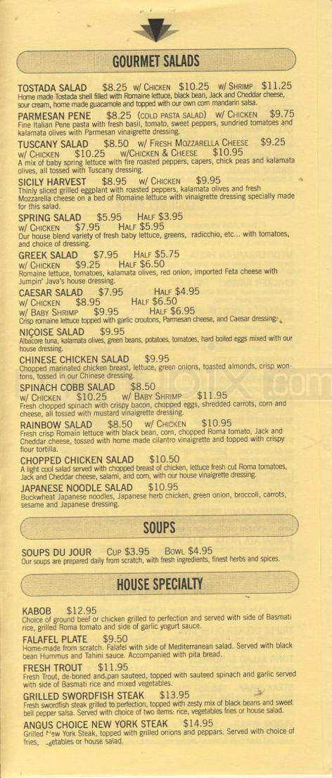 Sona's Restaurant - Encino, CA menu_pic