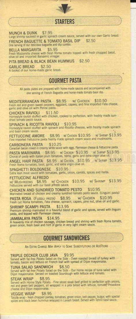 Sona's Restaurant - Encino, CA menu_pic