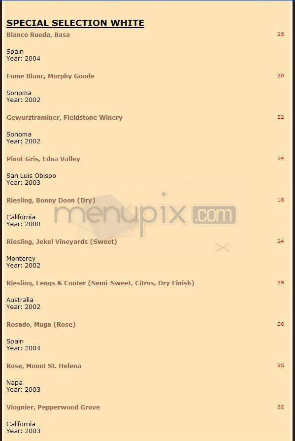 Spark Woodfire Grill - Studio City, CA menu_pic