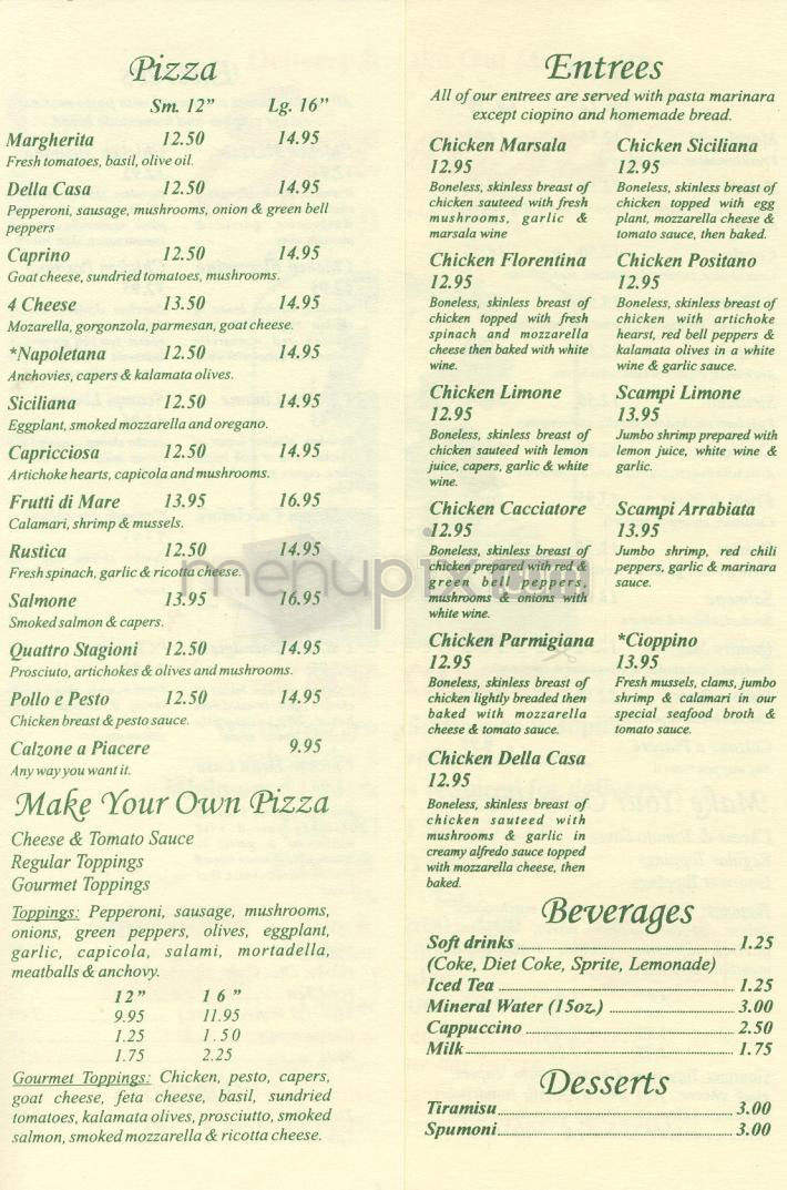 Spumoni - Sherman Oaks, CA menu_pic