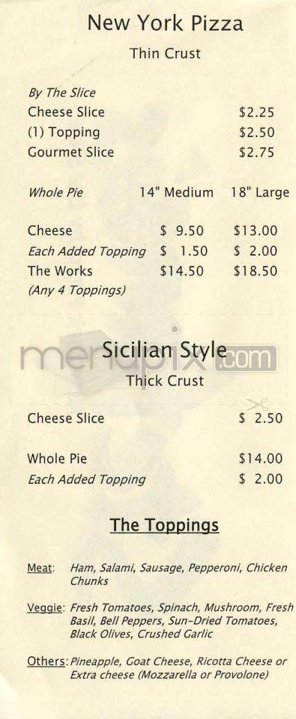 Stefano's - Santa Monica, CA menu_pic