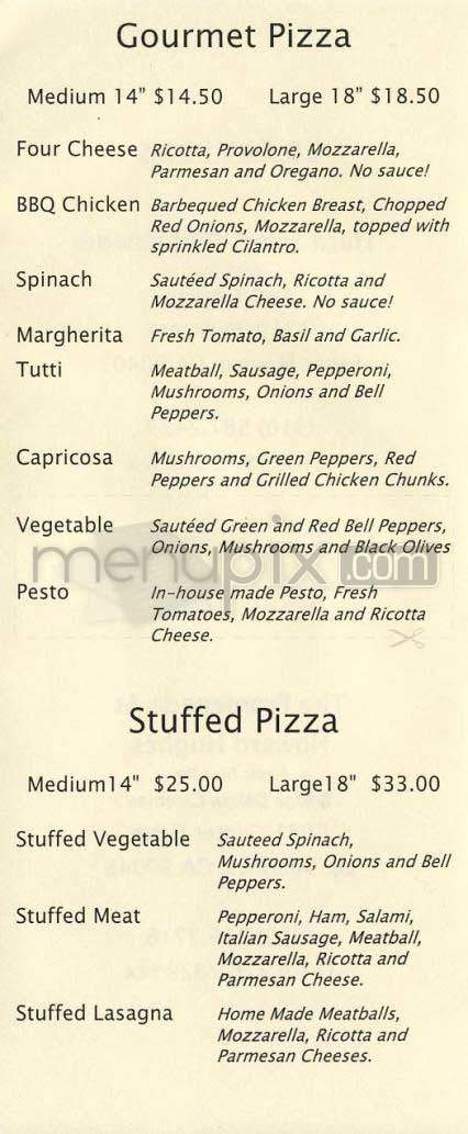 Stefano's - Santa Monica, CA menu_pic
