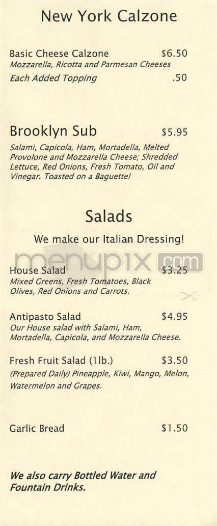 Stefano's - Santa Monica, CA menu_pic