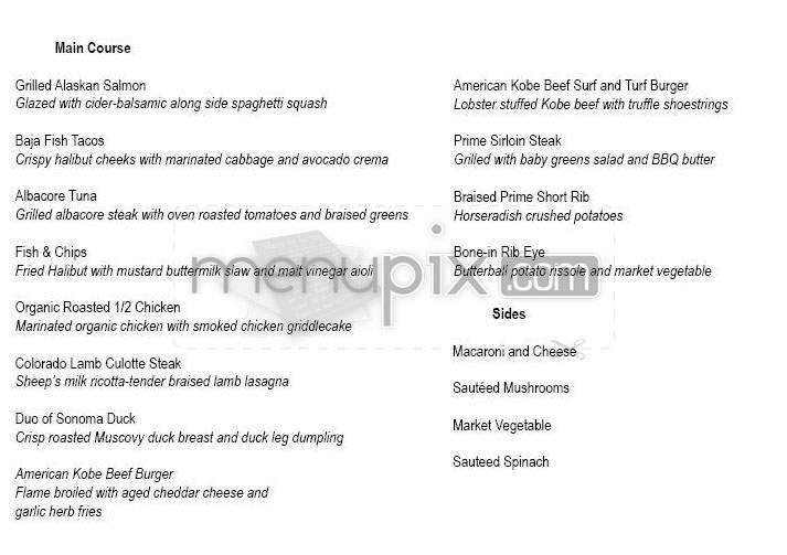 Sunset Beach Restaurant - West Hollywood, CA menu_pic