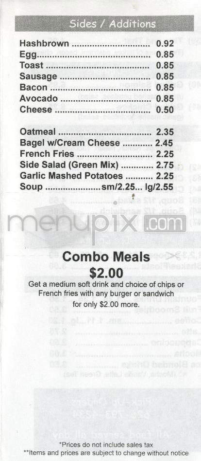 This and That Cafe - Pasadena, CA menu_pic