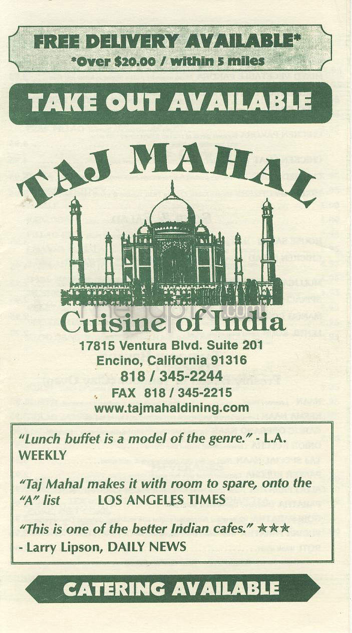 /200466/Taj-Mahal-Encino-CA - Encino, CA