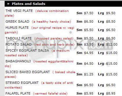 Tarzana Armenian Deli - Studio City, CA menu_pic