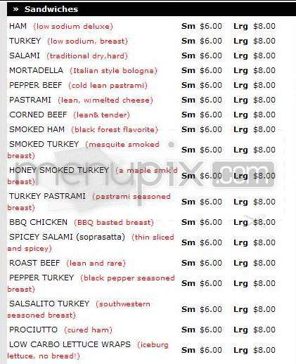 Tarzana Armenian Deli - Studio City, CA menu_pic