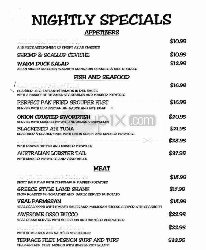 Terrace - Venice, CA menu_pic