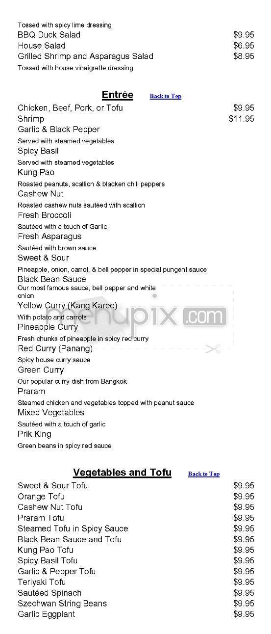 Melanee Thai - Los Angeles, CA menu_pic