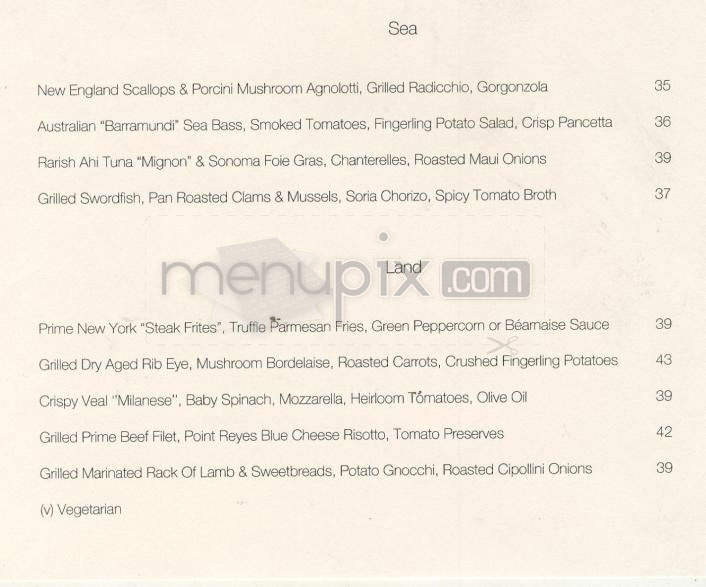 The BLVD (Beverly Wilshire) - Beverly Hills, CA menu_pic