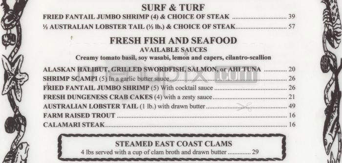 The Galley - Tacoma, WA menu_pic