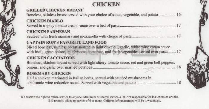 The Galley - Tacoma, WA menu_pic