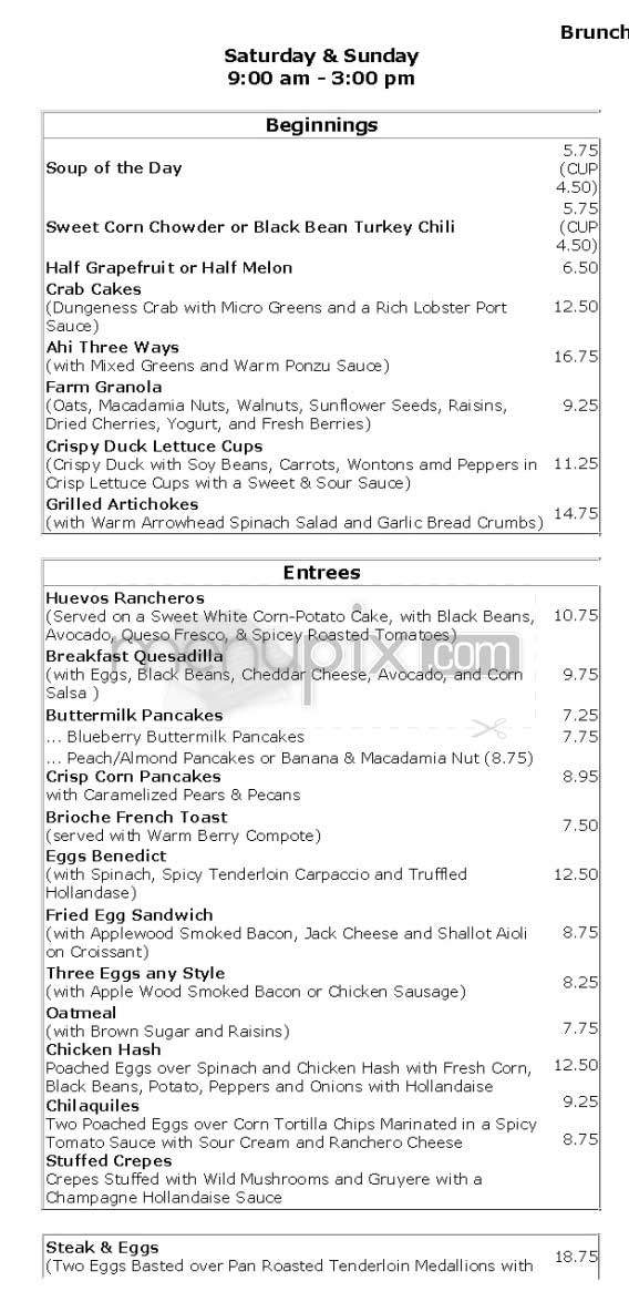 Farm Of Beverly Hills - Beverly Hills, CA menu_pic
