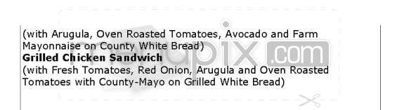 Farm Of Beverly Hills - Beverly Hills, CA menu_pic