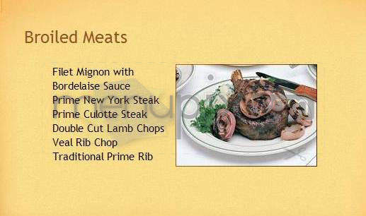 The Grill on the Alley - Hollywood, CA menu_pic