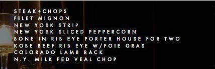 The Lodge Steakhouse - Los Angeles, CA menu_pic