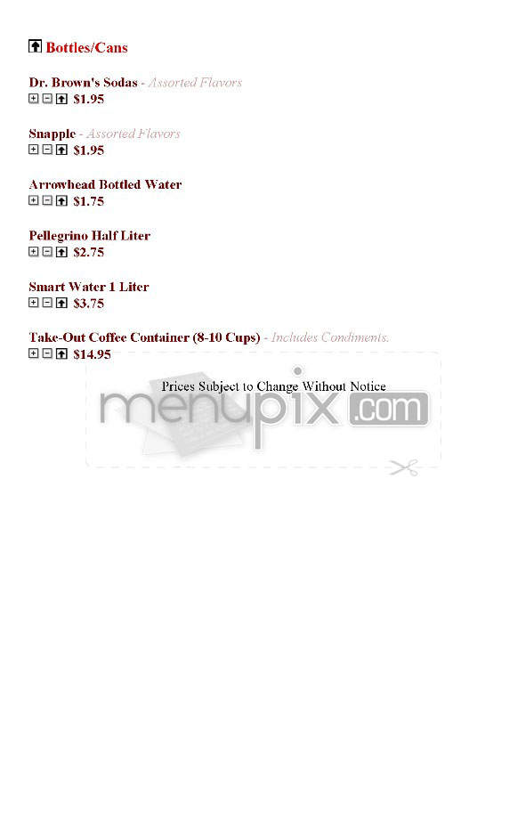 The Nosh of Beverly Hills - Beverly Hills, CA menu_pic